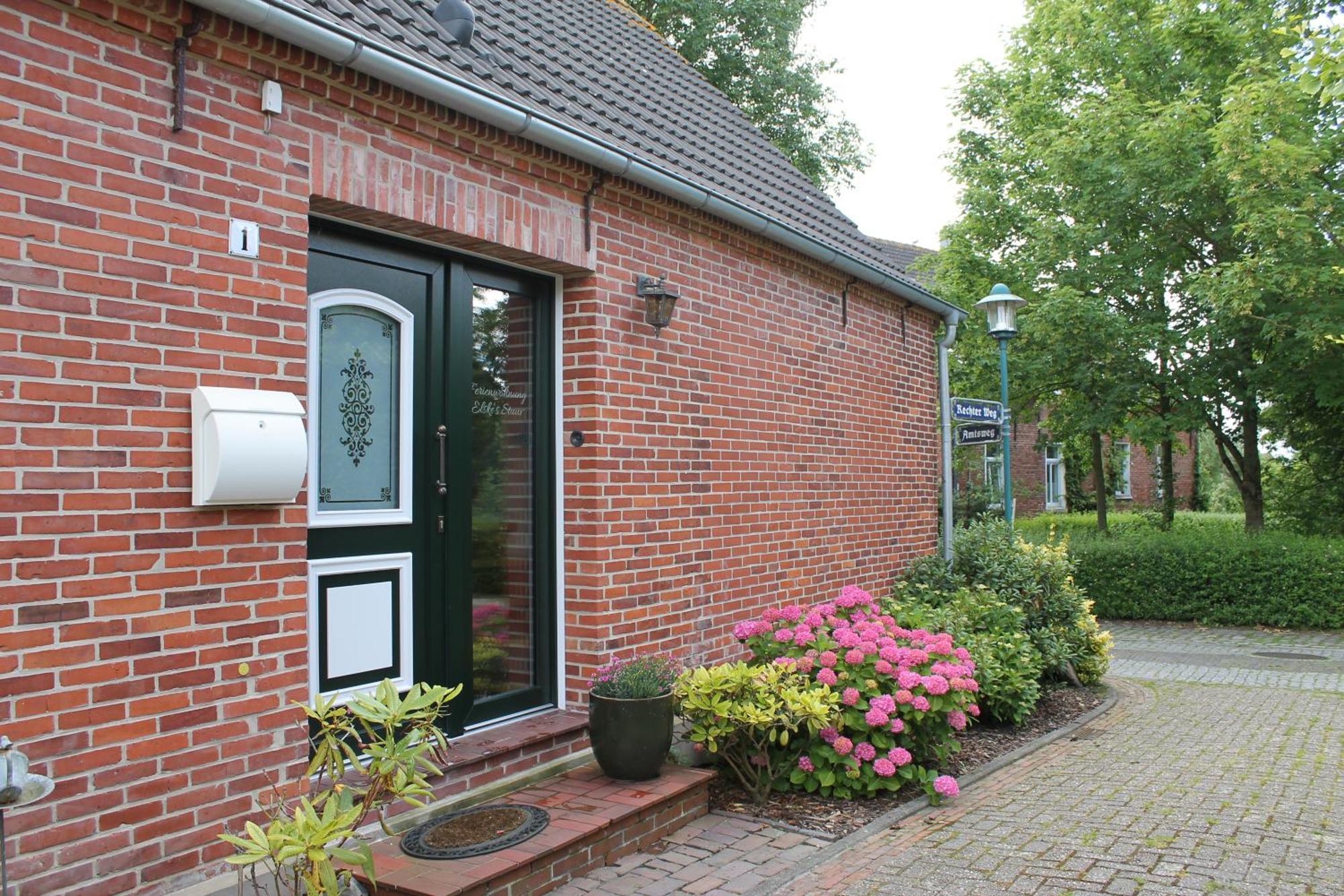 Ferienwohnung Elske'S Stuuv Krummhörn Exterior foto